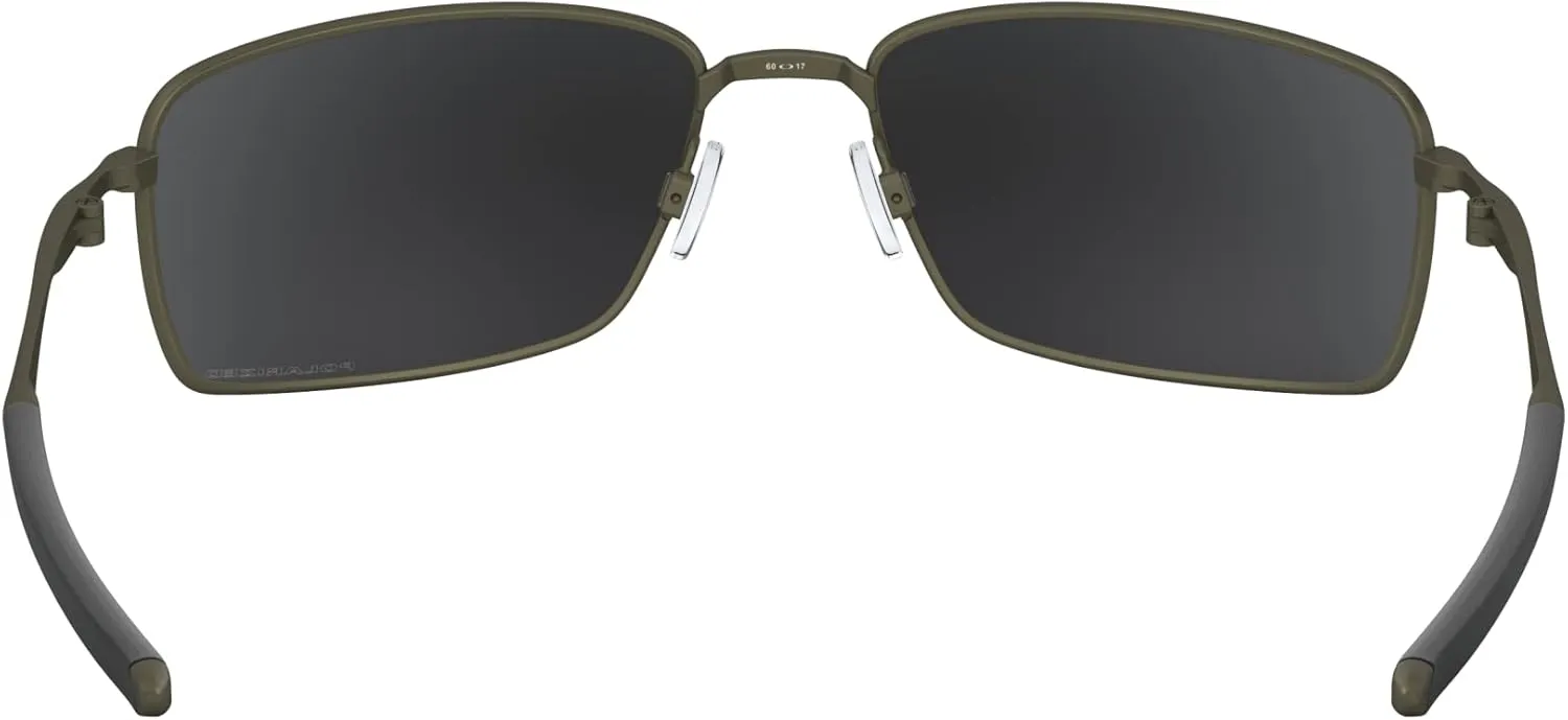 Oakley Men's OO4075 Square Wire Rectangular Metal Sunglasses