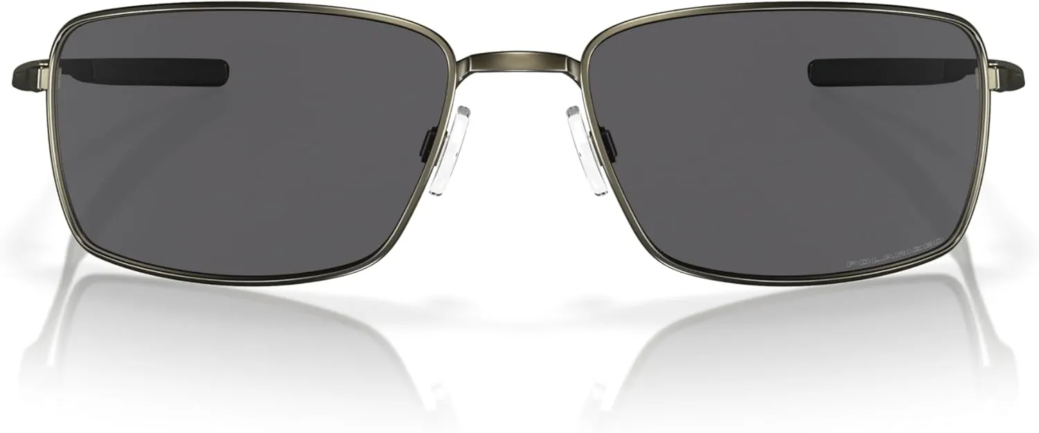 Oakley Men's OO4075 Square Wire Rectangular Metal Sunglasses