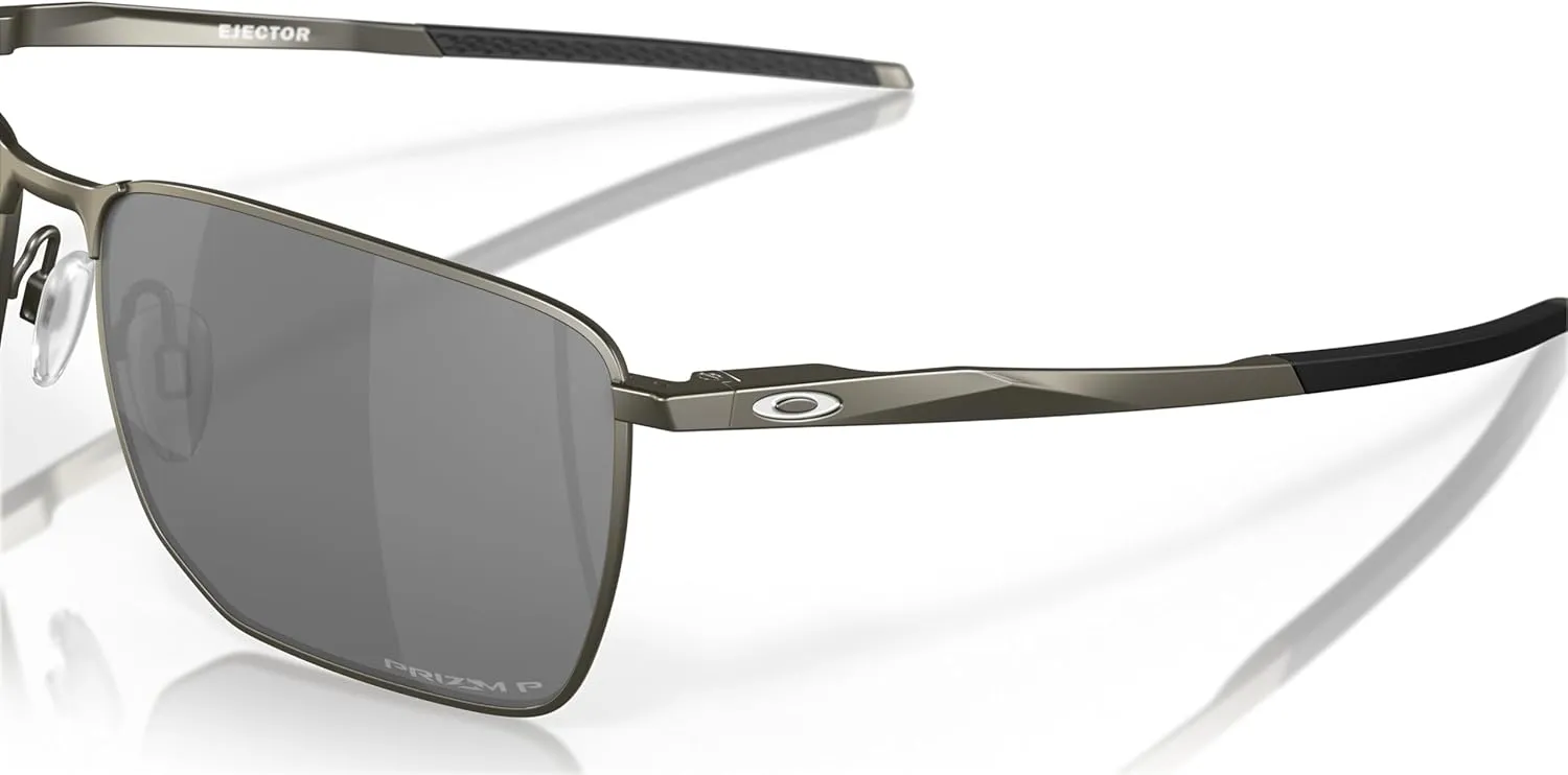 Oakley Men's Oo4142 Ejector Rectangular Sunglasses