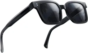 Premium 158MM Large Polarized Sunglasses for Men Women, 2 Pack XXL TR Frame Trendy Sun Glasses Outdoor with UV400